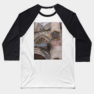 Rosslyn Chapel, Roslin, Scotland (above front door) Baseball T-Shirt